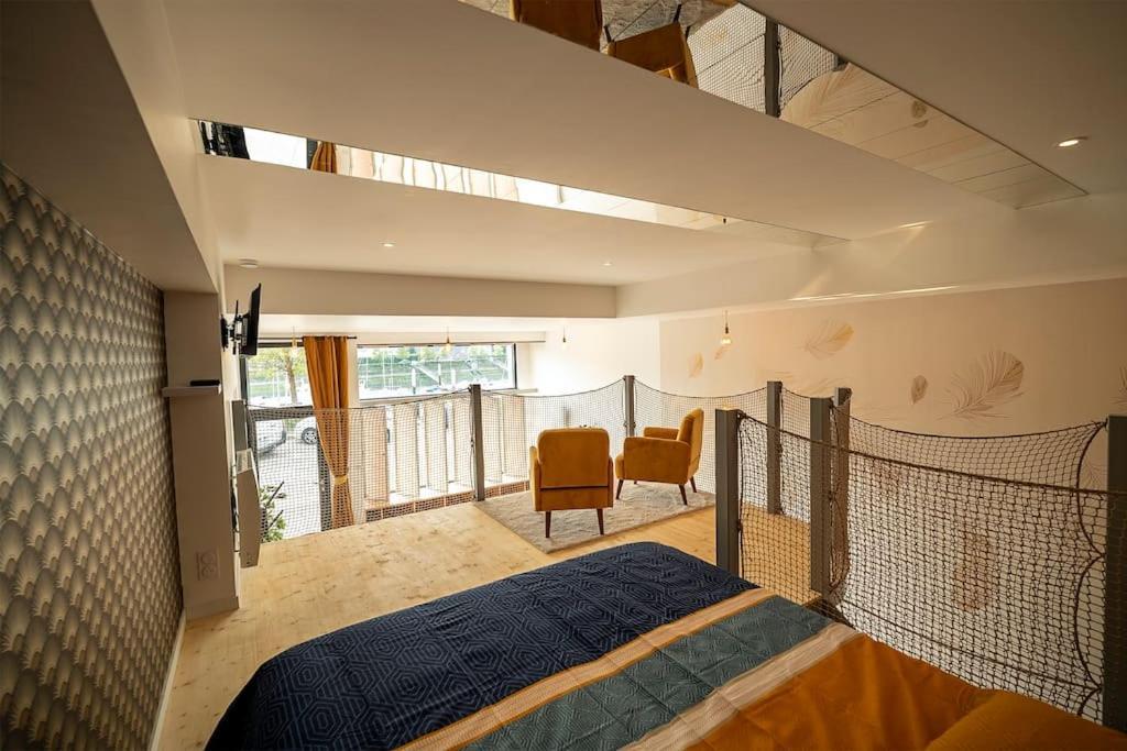 Appartamento Loft De Luxe Le Chic, Grand Jacuzzi, Vue Port De Plaisance Saint-Valery-en-Caux Esterno foto